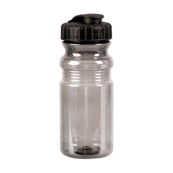 USA Made 20oz Translucent Sport Water Bottle With Snap Cap Thumbnail