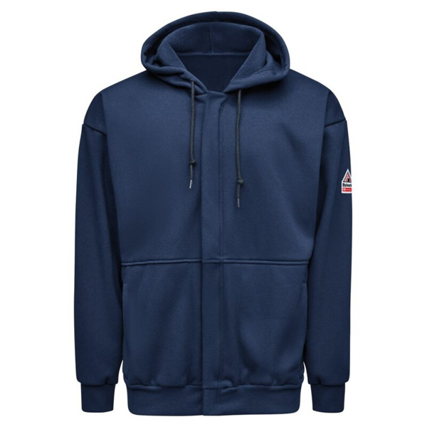 Men's Tall Full-Zip Fleece Hooded Sweatshirt Thumbnail