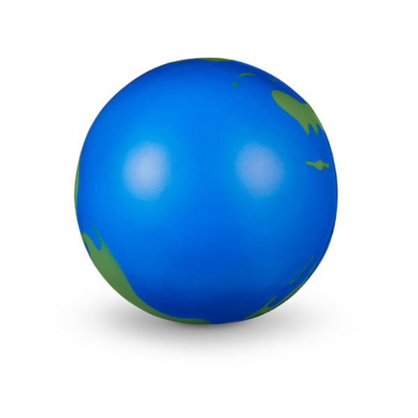 Globe Earth Super Squish Stress Ball Sensory Toy Thumbnail