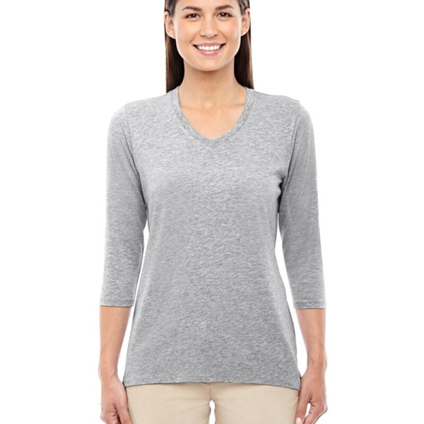 Women's Perfect Fit™ Bracelet-Length V-Neck Top Thumbnail