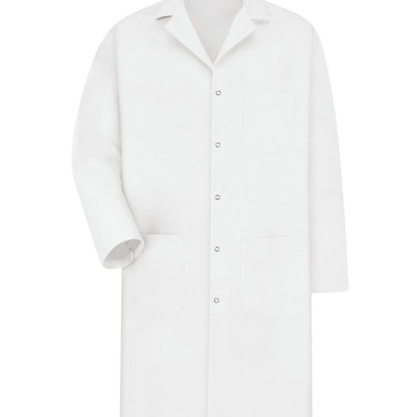 Unisex Tall Gripper Front Lab Coat Thumbnail