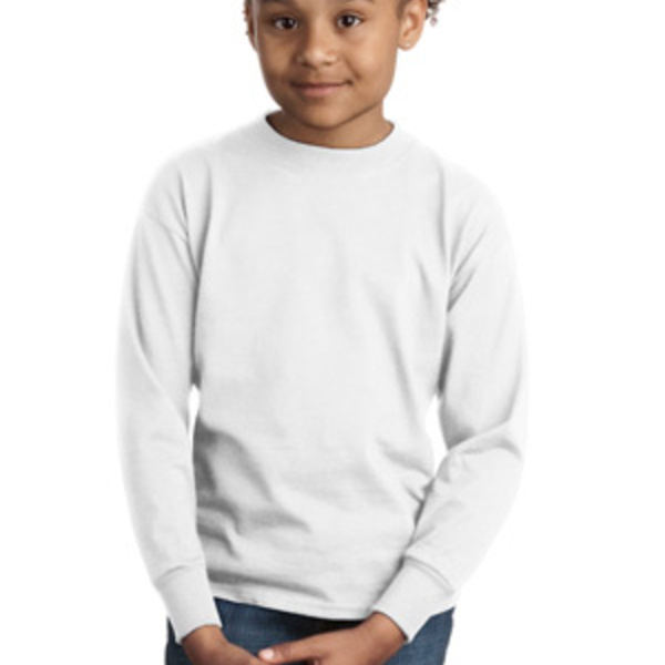 Youth Tagless ® 100% Cotton Long Sleeve T Shirt Thumbnail