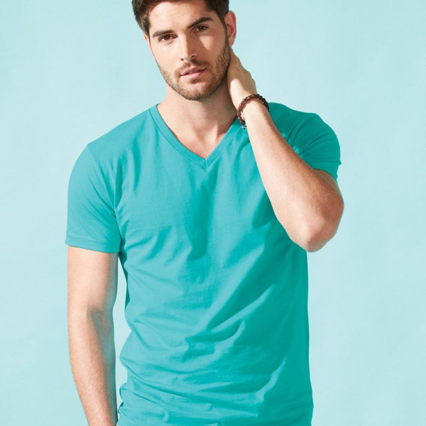 Cotton V-Neck T-Shirt Thumbnail