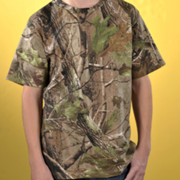 Youth Officially Licensed REALTREE® Camouflage Short Sleeve T-Shirt Thumbnail