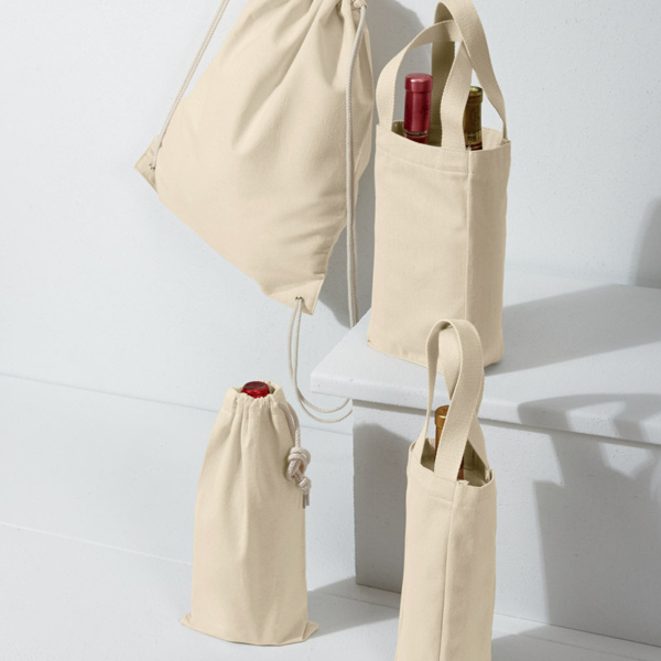 UltraClub Drawstring Wine Bag Thumbnail